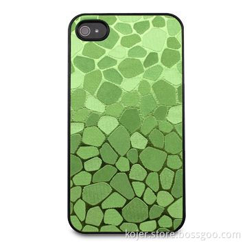 Crystal Case for Apple's iPhone 4, Made of PC and PU Materials, Available in Various Colors